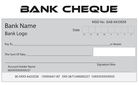 cheque