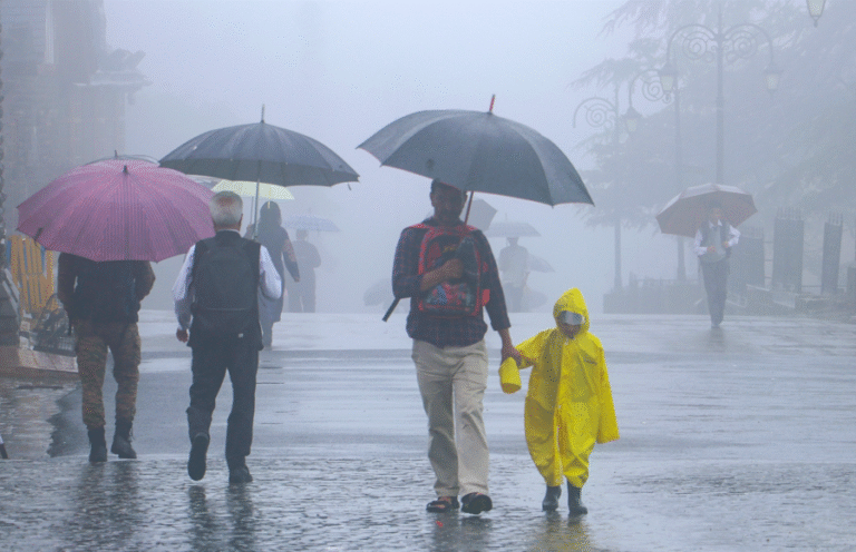 heavy rain