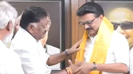 திமுகவில் இணைந்தார் ஓ.பி.எஸ்