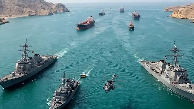 Gunfire on Commercial Ships Raises Tension in Strait of Hormuz