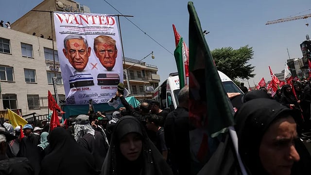 Ali Khamenei funeral 